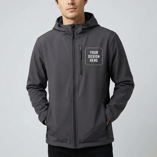 Custom Unisex Waterproof Soft Shell Jacket