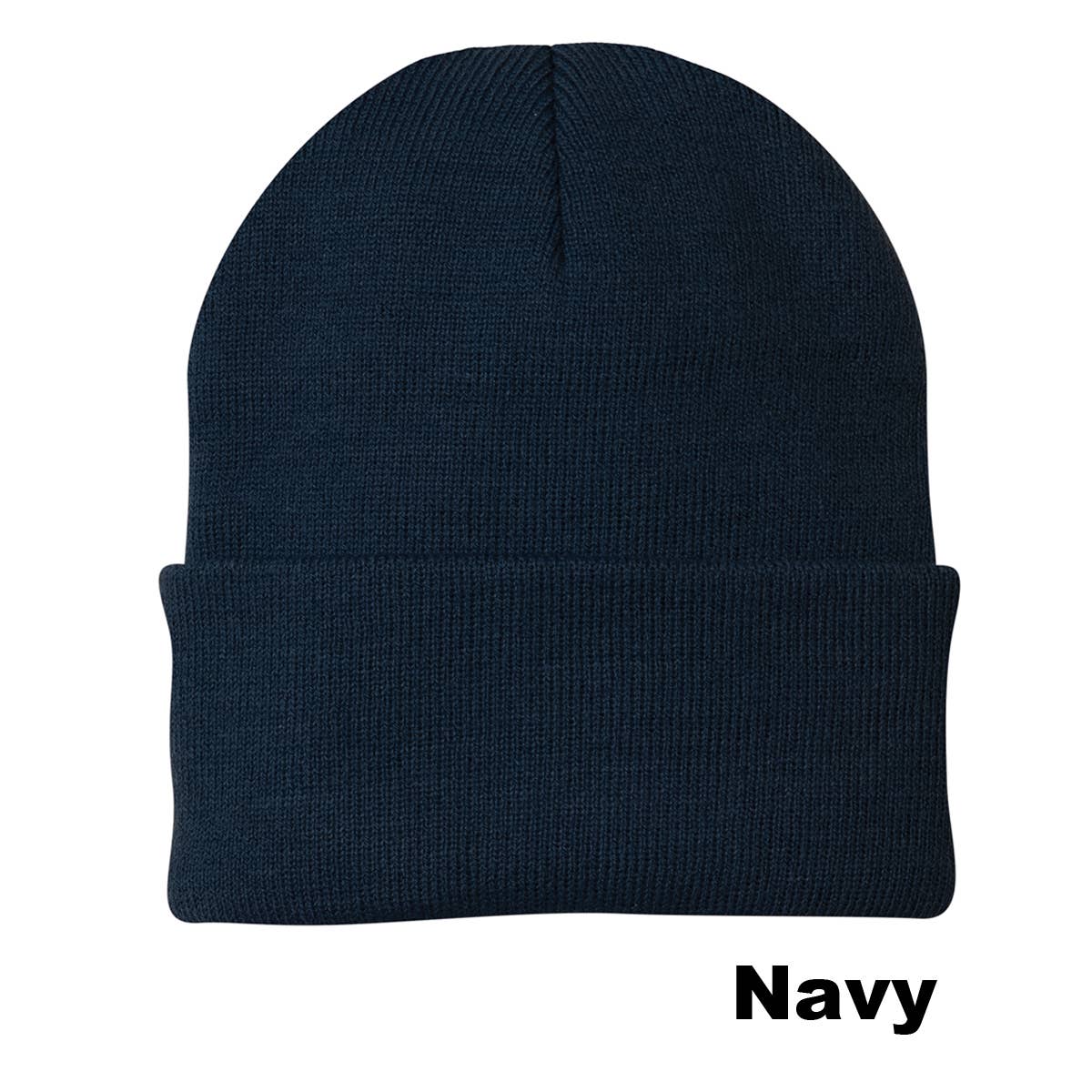 Custom Patch Beanie, Knit Cap