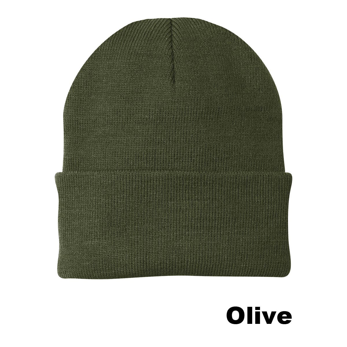 Custom Patch Beanie, Knit Cap