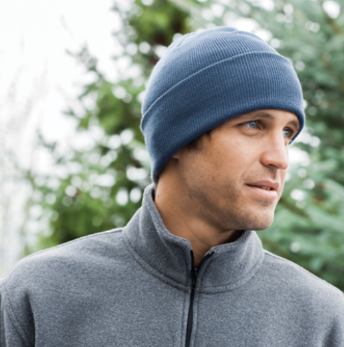 Custom Patch Beanie, Knit Cap