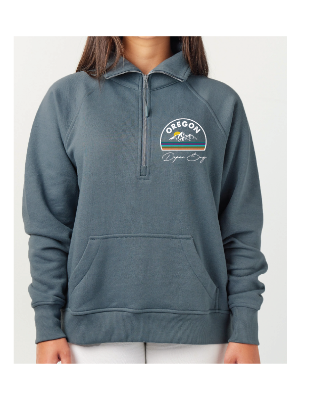 Mountain Close To You - Customizable - 1/2 Zip Pullover