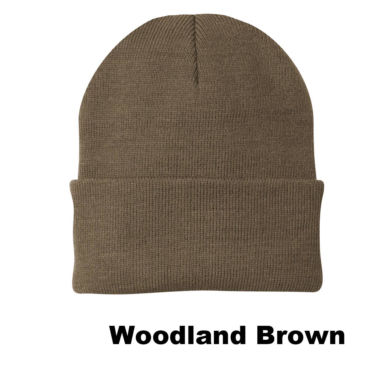 Custom Patch Beanie, Knit Cap