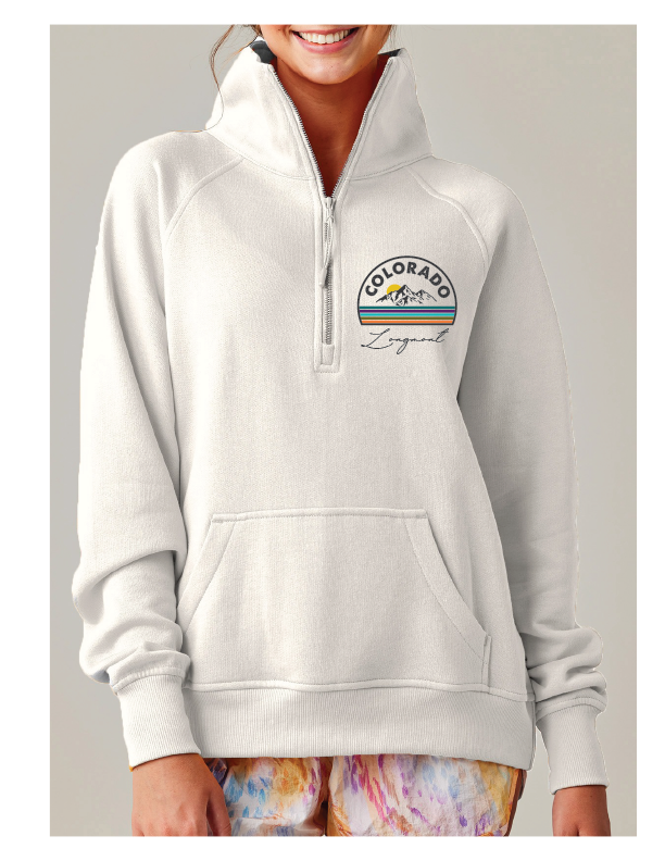 Mountain Close To You - Customizable - 1/2 Zip Pullover