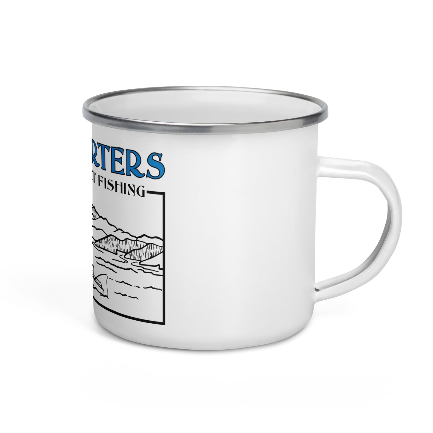 Enamel Mug Vintage Logo